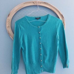 Premise Cardigan- Teal